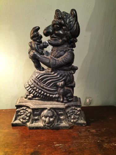 Antique c1910s cast - cast, punch