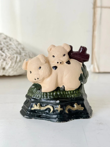 Vintage cast iron two - vintage,