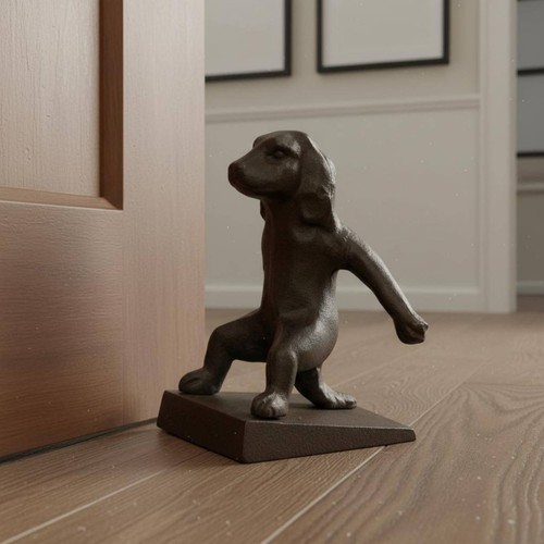 Cast iron dog door - iron, no