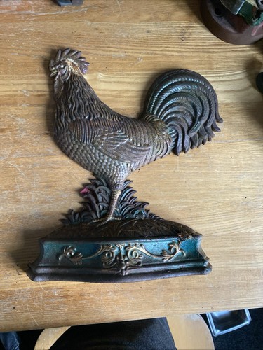 Cast iron metal cockeral - cast, door