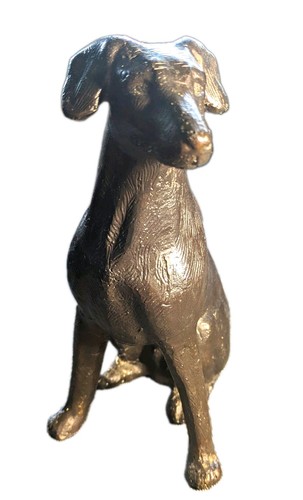 Antique cast iron - dog, doorstop