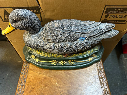 Duck decorative door - door, cast