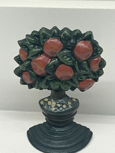 Vintage cast iron - apple, tree