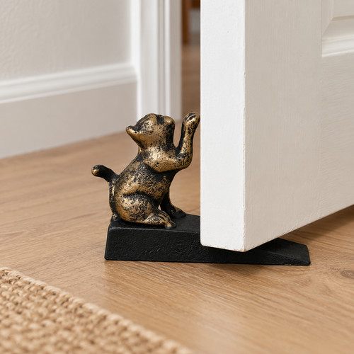 Cast iron paws - paws, door
