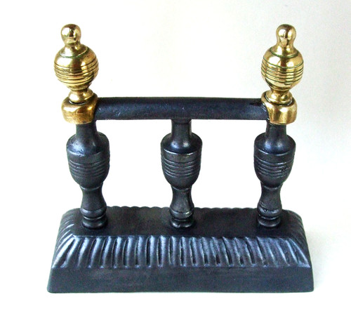 Antique door stop - door, iron