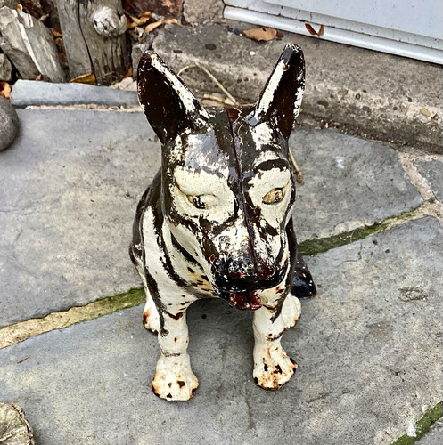 Vintage cast iron - cast, terrier