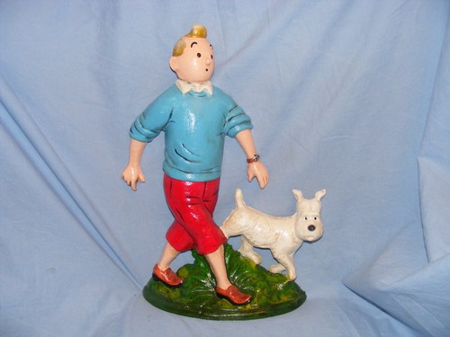 Tin doorstop - tin, iron