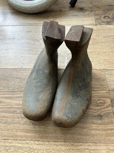 Pair vintage antique cast - vintage,