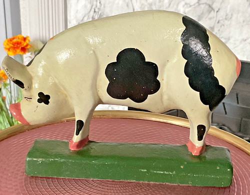 Vintage gloucester spot - spot, pig