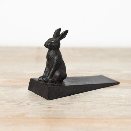 Cast iron rabbit - rabbit, doorstop