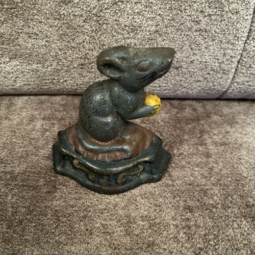 Vintage cast iron - iron, mouse