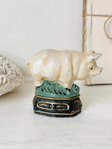 Vintage cast iron - iron, pig