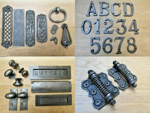 Rustic cast iron - rustic, door