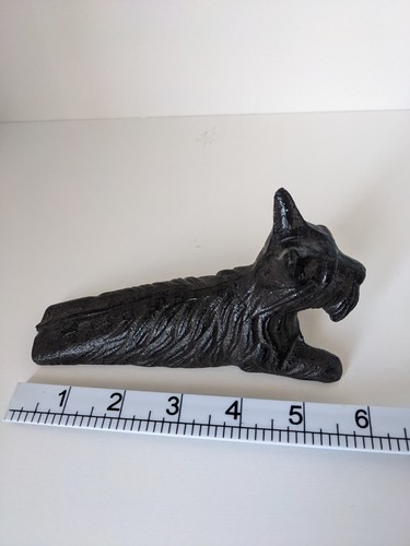Vintage black scotty dog - black,