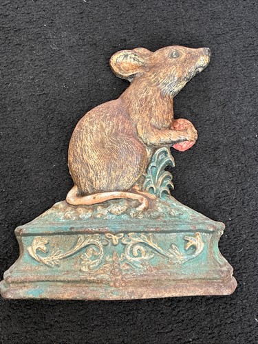 Cast iron door stop - door,