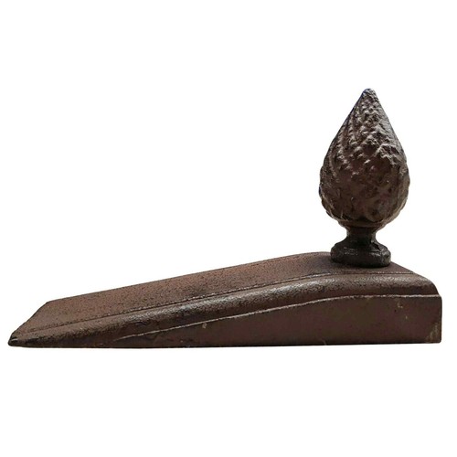 Cast iron pinecone - iron, door