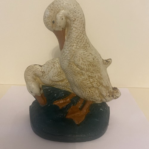 Vtg weathered cast iron - vtg, goose
