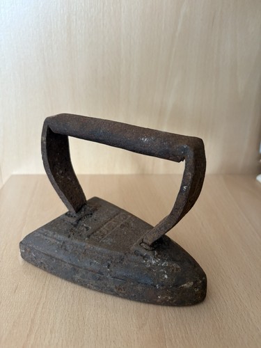 Antique carron cast iron - cast, flat