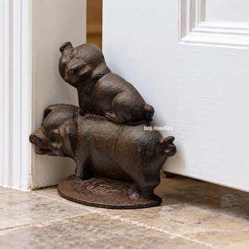Cast iron door - door, pig