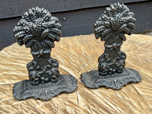Pair victorian cast iron - victorian,