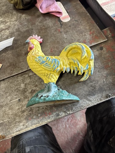 Vintage cast iron - cast, colourful
