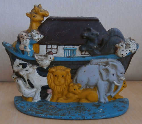 Cast iron door stop - iron, 20