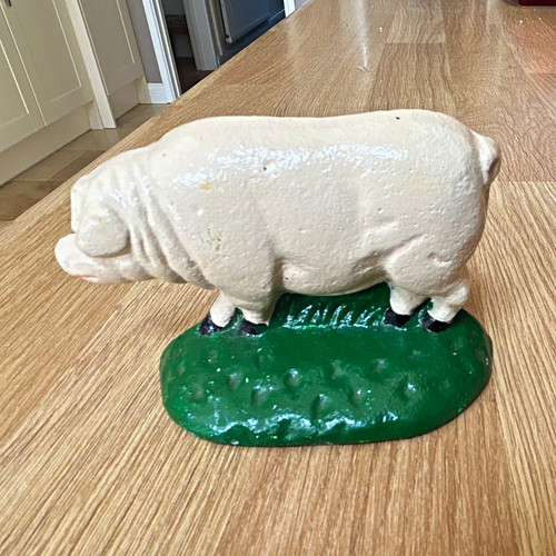 Cast iron pig - cast, door